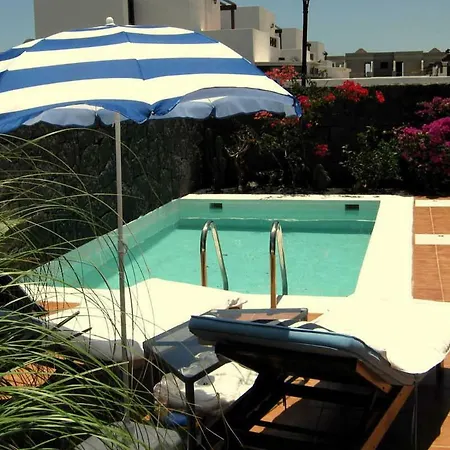 Playa Blanca .2 Ferienzimmer Mit Privaten Pool Terasse Balkon Und Garten * 플라야블랑카